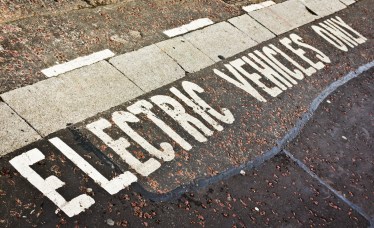 Parking Space only for electric vehicles
